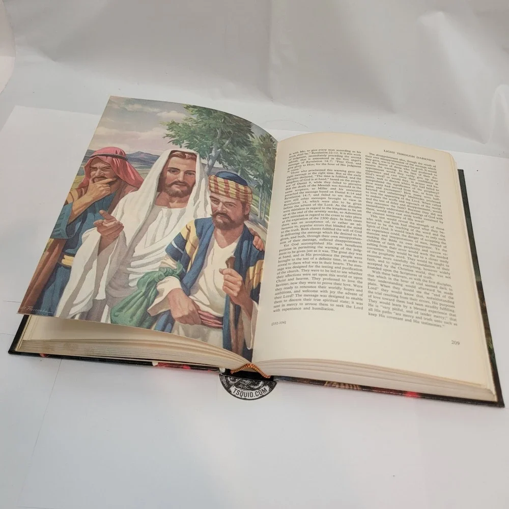 Pacific Press The Triumph of Gods Love E. G. White Hardcover 1957 Illustrated